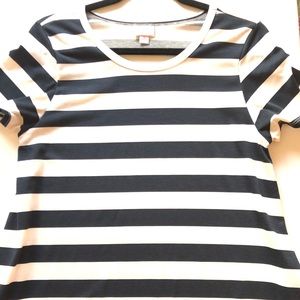 LulaRoe Jessie Navy & White